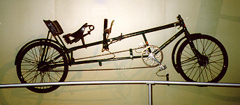 recumbent bicycle, 1930